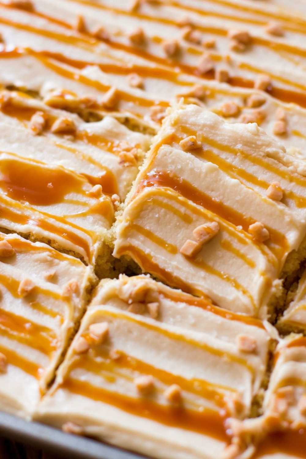 Mary Berry Salted Caramel Traybake British Chefs Table