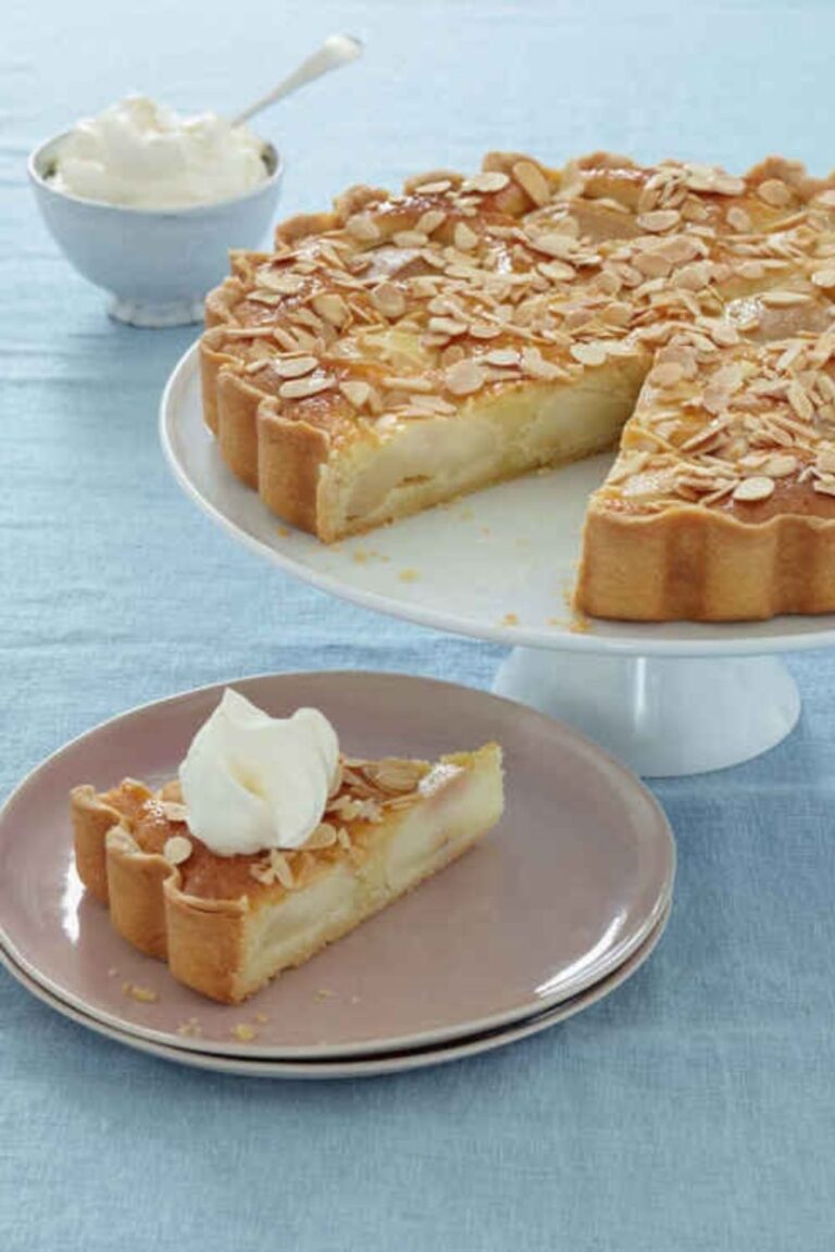 Mary Berry Pear And Almond Tart British Chefs Table