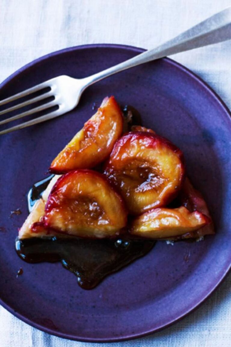 Mary Berry Plum Tarte Tatin British Chefs Table