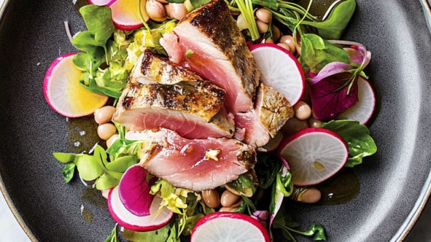 Jamie Oliver Asian Tuna Steak Salad British Chefs Table