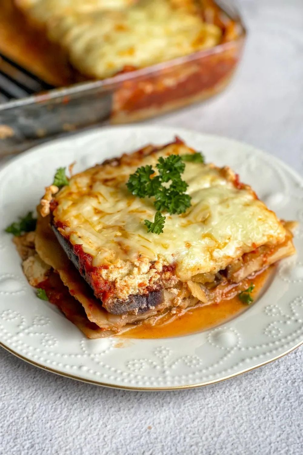 James Martin Aubergine Lasagne