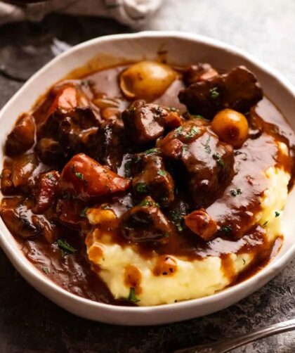 James Martin Beef Bourguignon