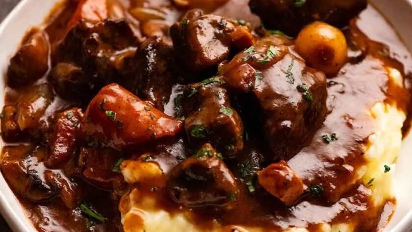 James Martin Beef Bourguignon