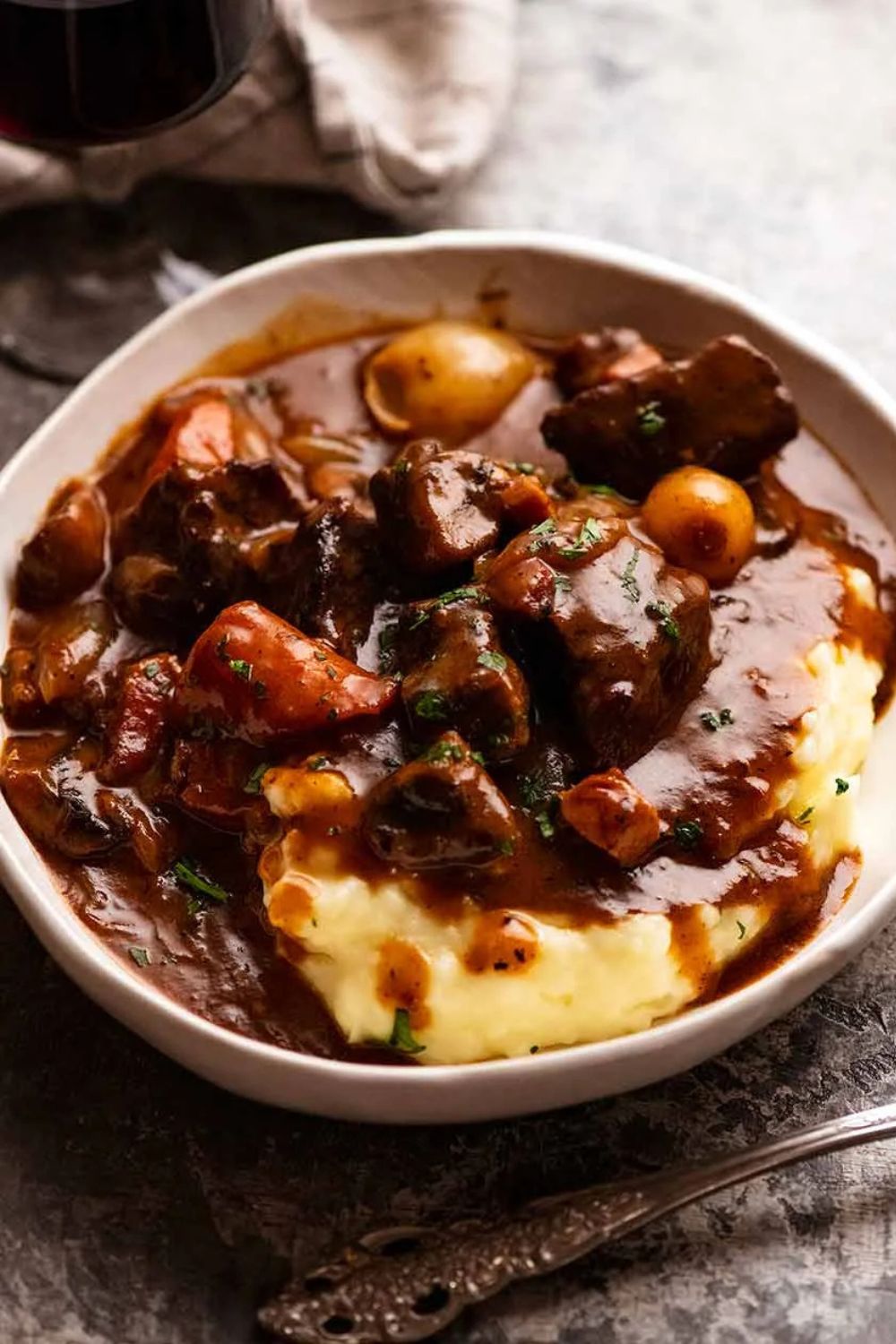 James Martin Beef Bourguignon