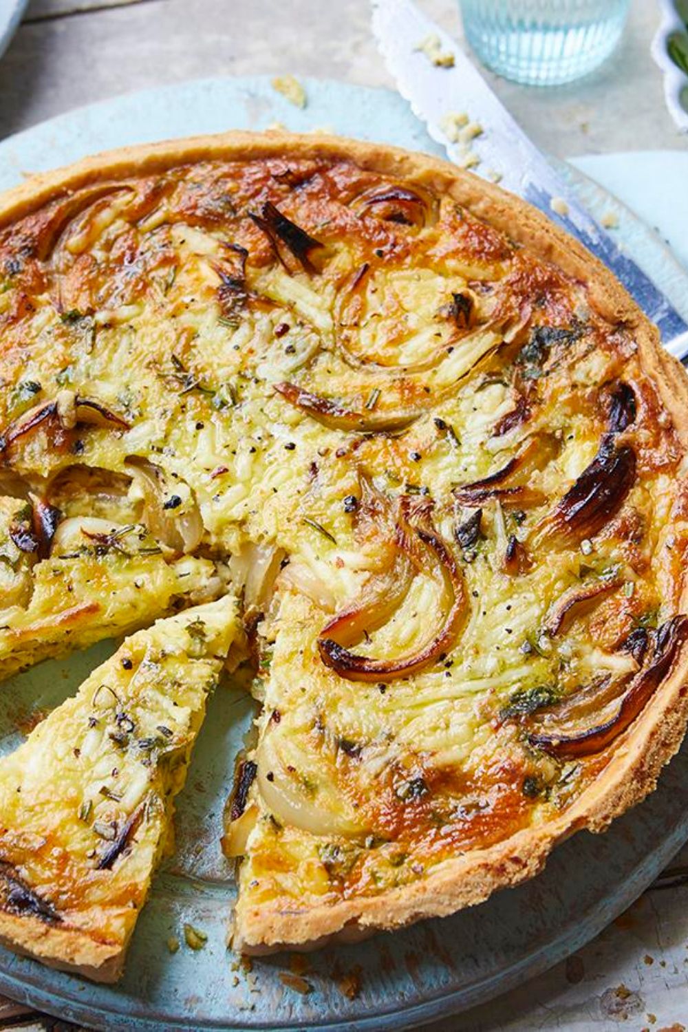 James Martin Cheese And Onion Quiche