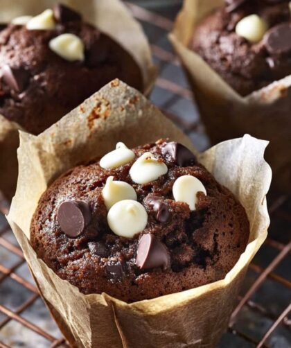 Mary Berry Double Chocolate Chip Muffins