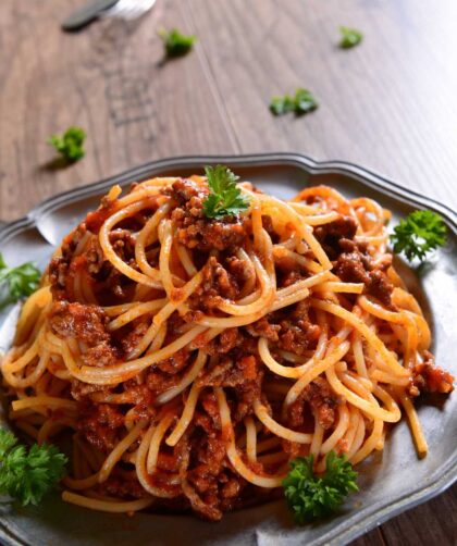 Nigella Spaghetti Bolognese