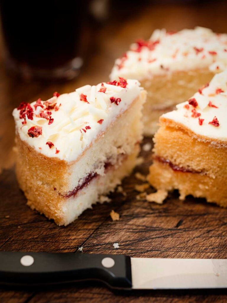 Nigella Raspberry And White Chocolate Cake