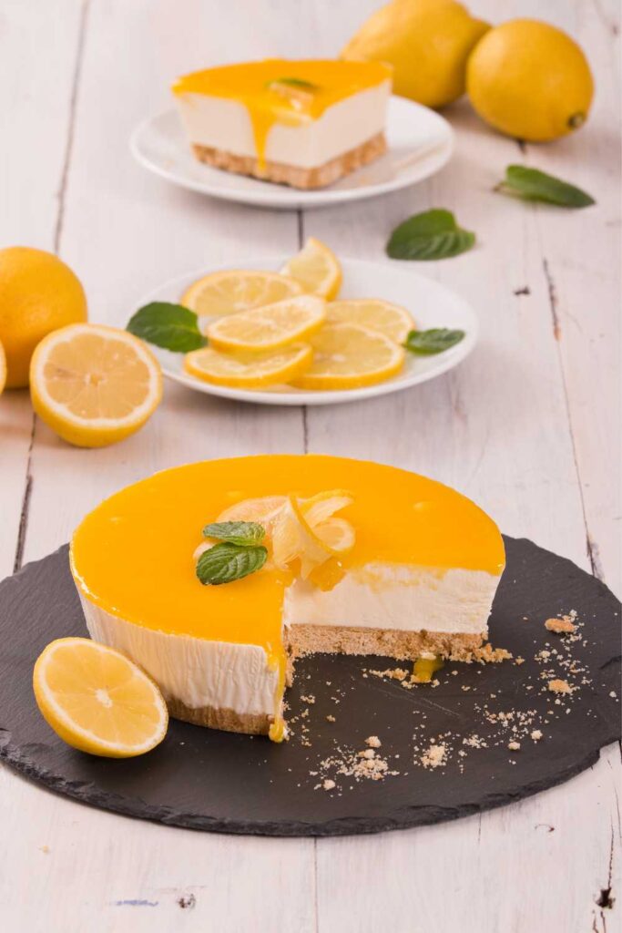 Nigella Lawson No Bake Lemon Curd Cheesecake