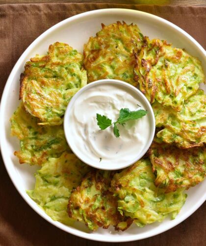 Nigella Courgette Fritters