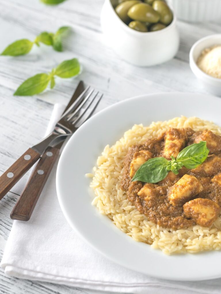 Nigella  Slow Cooker Chicken Orzo