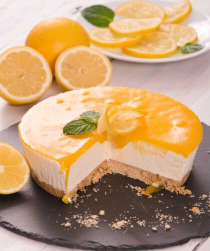 Nigella Lawson No Bake Lemon Curd Cheesecake