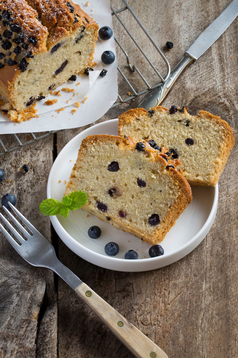 Mary Berry Blueberry Loaf Cake British Chefs Table 4038