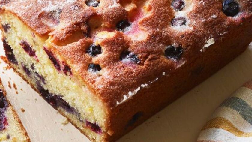 Mary Berry Blueberry Loaf Cake