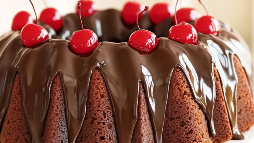 Nigella Chocolate Cherry Cake