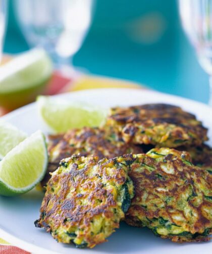 Nigella Courgette Fritters