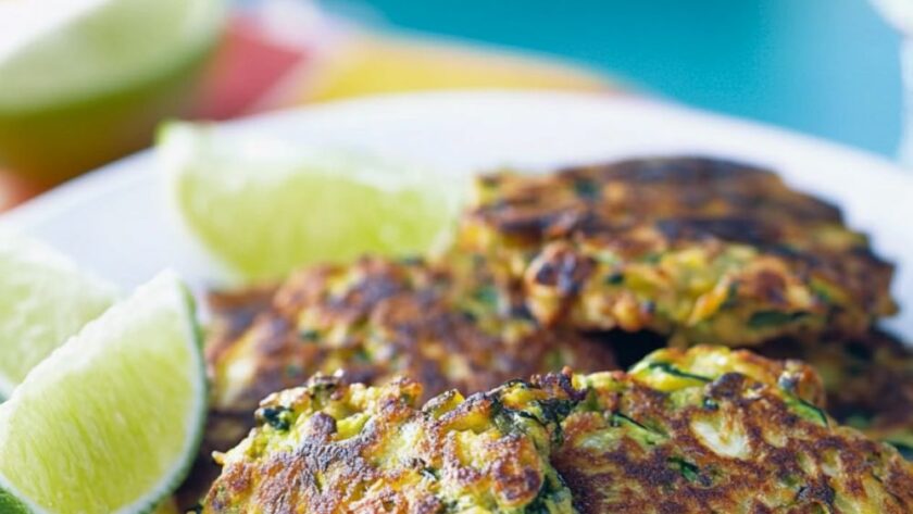 Nigella Courgette Fritters