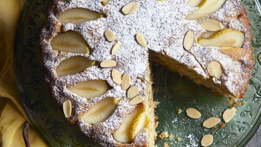 Nigella Pear And Almond Cake