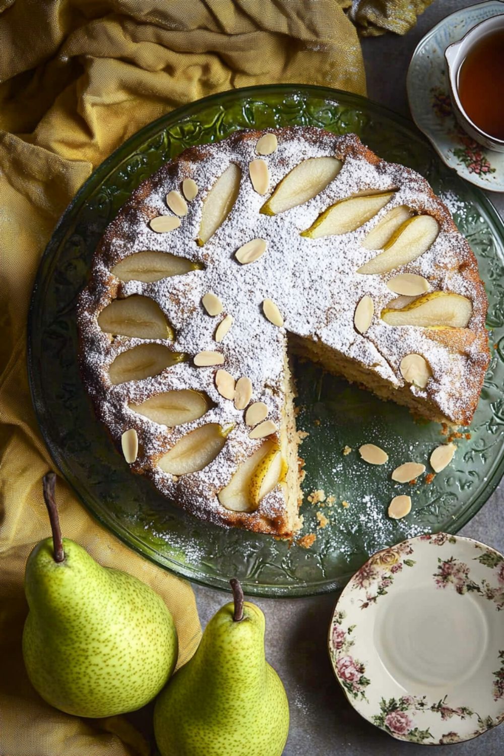 Nigella Pear And Almond Cake