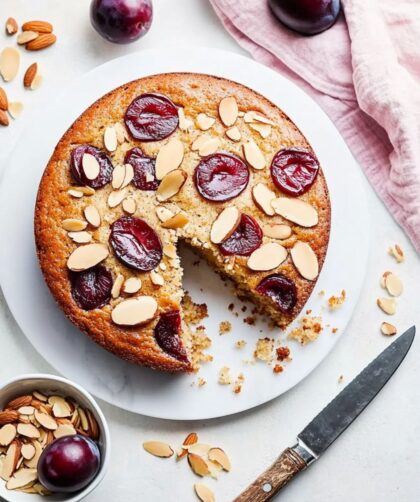 Nigella Plum And Almond Cake