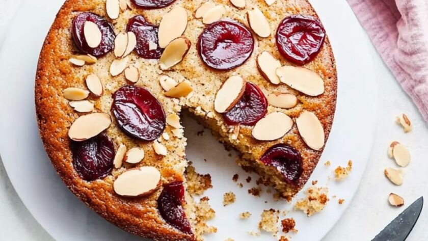 Nigella Plum And Almond Cake