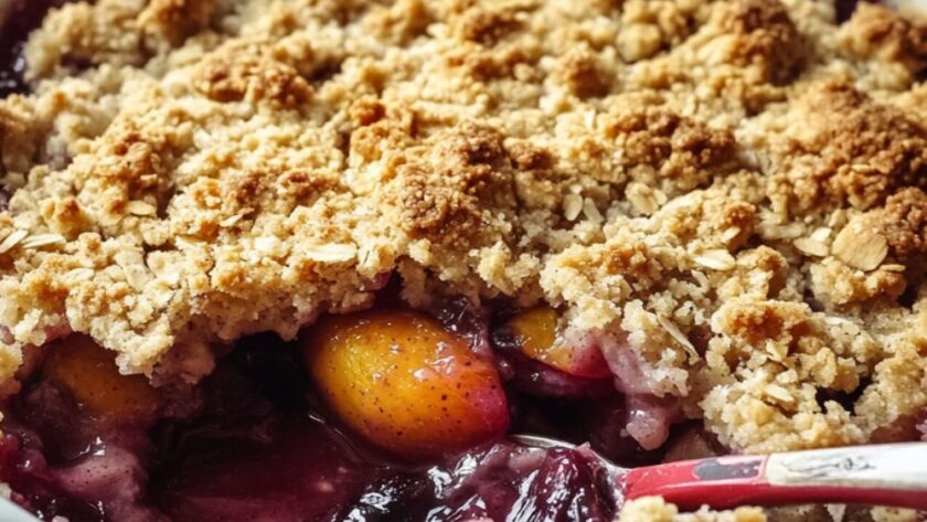 Nigella Plum Crumble