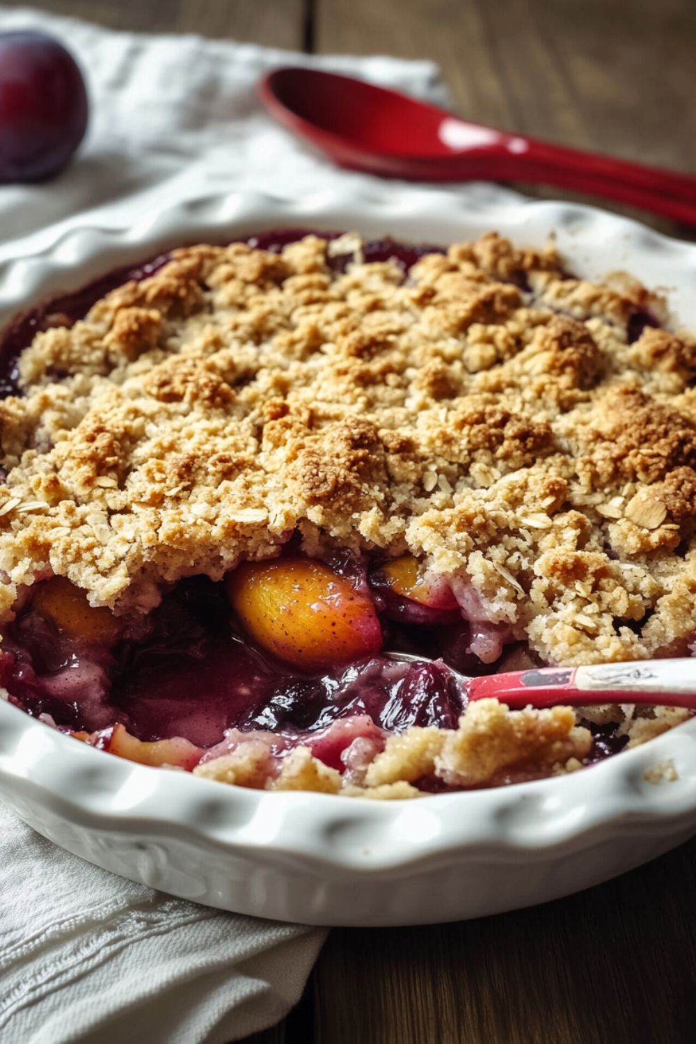 Nigella Plum Crumble