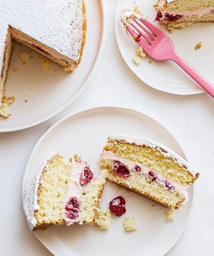 Nigella Raspberry And White Chocolate Cake