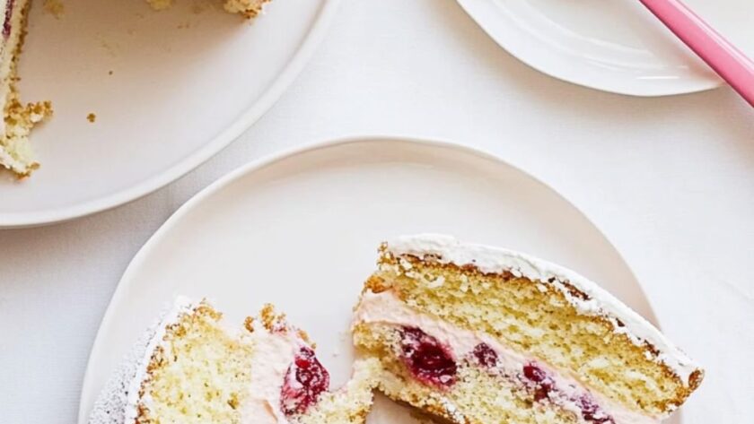 Nigella Raspberry And White Chocolate Cake