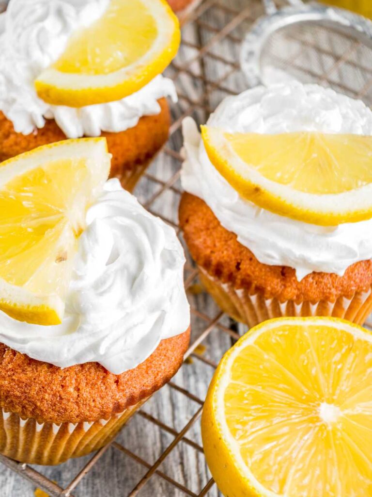 Nigella Lemon Curd Cupcakes