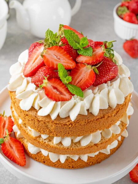 Mary Berry Gluten-free Sponge Cake 