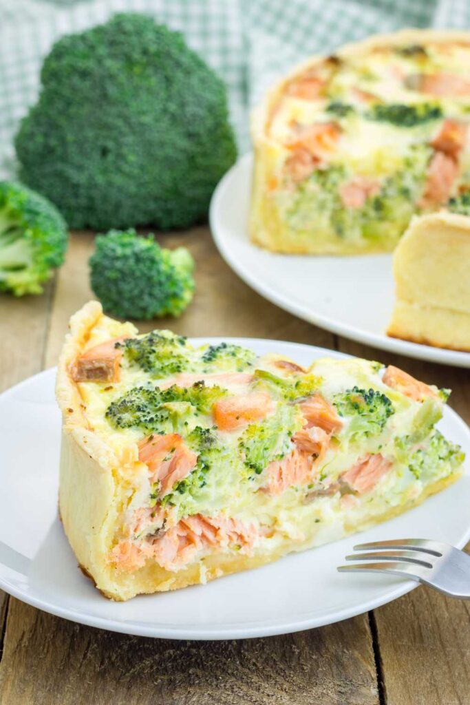 Mary Berry Salmon And Broccoli Quiche