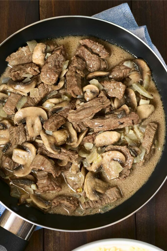 Nigella Mushroom Stroganoff