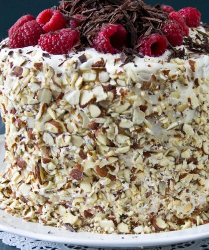 Nigella Raspberry And Almond Cake