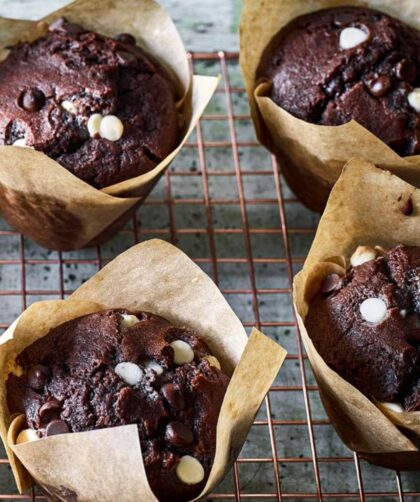 Mary Berry Double Chocolate Chip Muffins