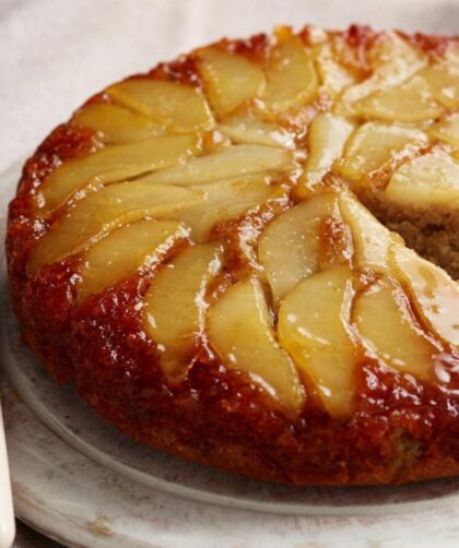 Mary Berry Pear Upside Down Cake