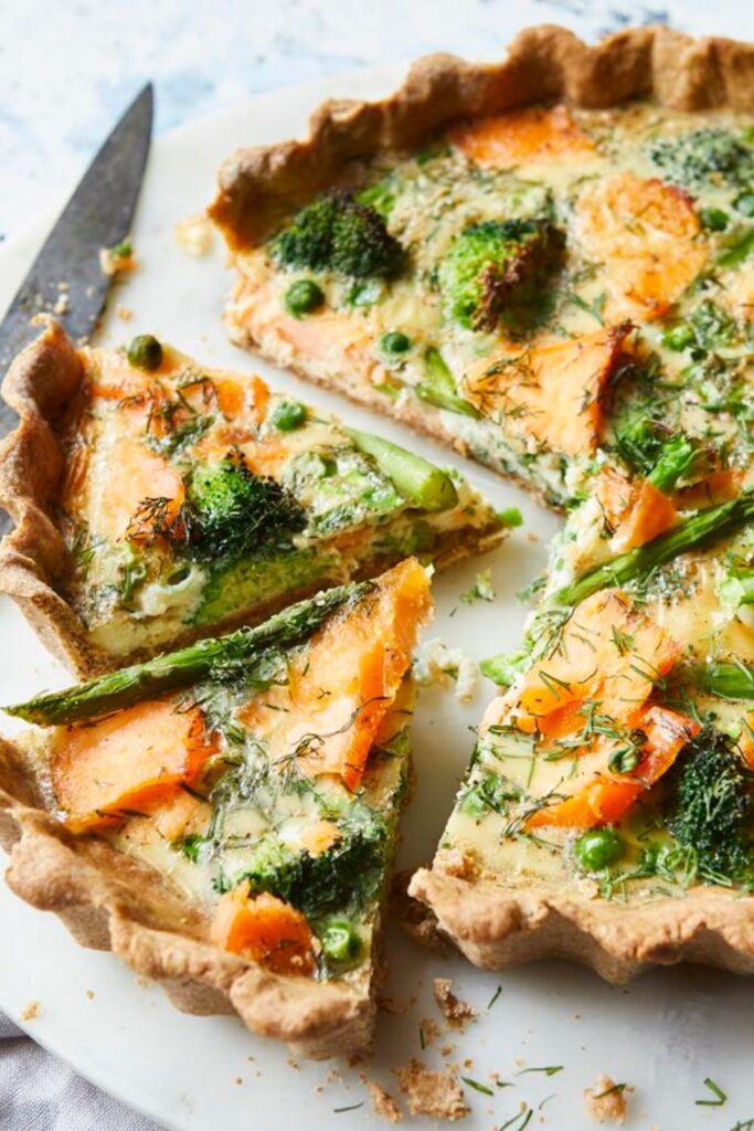 Mary Berry Salmon And Broccoli Quiche