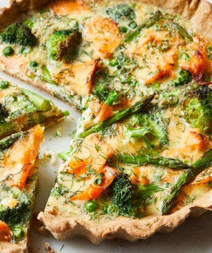 Mary Berry Salmon And Broccoli Quiche