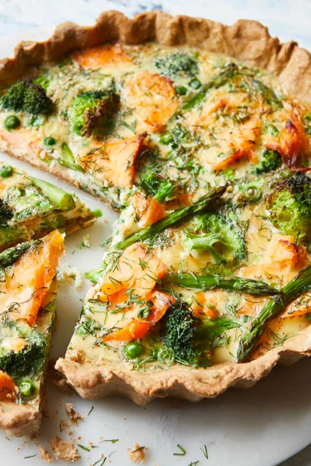 Mary Berry Salmon And Broccoli Quiche