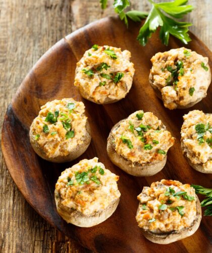 Mary Berry Stuffed Mushrooms