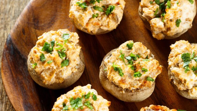 Mary Berry Stuffed Mushrooms