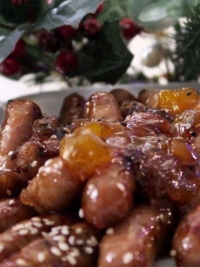 Mary Berry Cocktail Sausages Mango Chutney