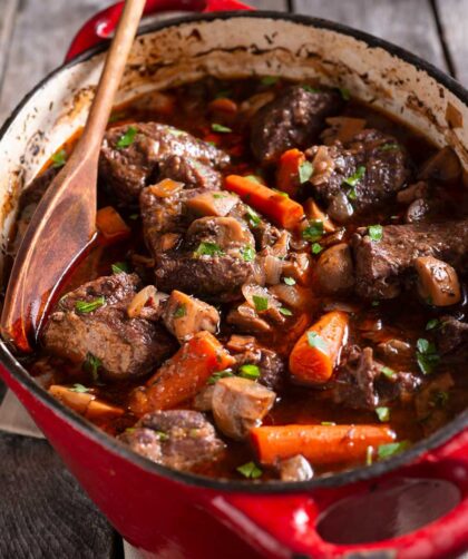 Mary Berry Beef Bourguignon Slow Cooker
