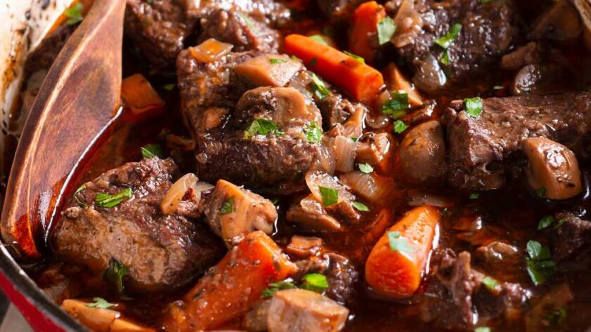 Mary Berry Beef Bourguignon Slow Cooker