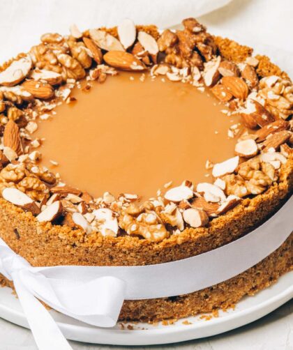 Mary Berry Salted Caramel Cheesecake