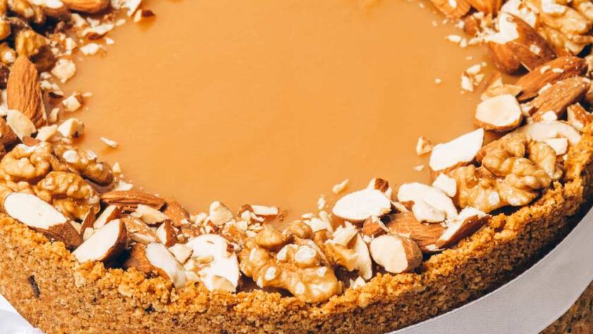 Mary Berry Salted Caramel Cheesecake