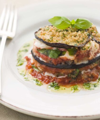 Nigella Aubergine Parmigiana