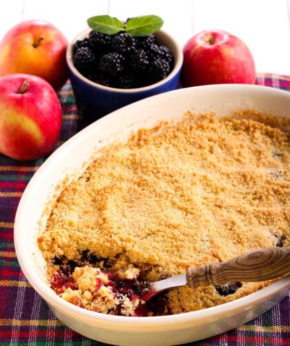 Nigella Blackberry And Apple Crumble