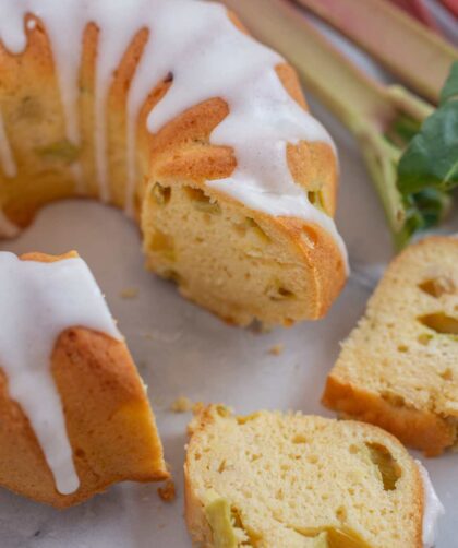 Mary Berry Rhubarb Sponge
