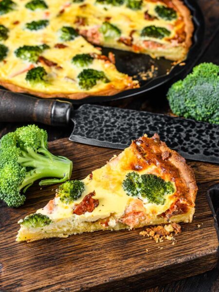 Mary Berry Broccoli Quiche | British Chefs Table